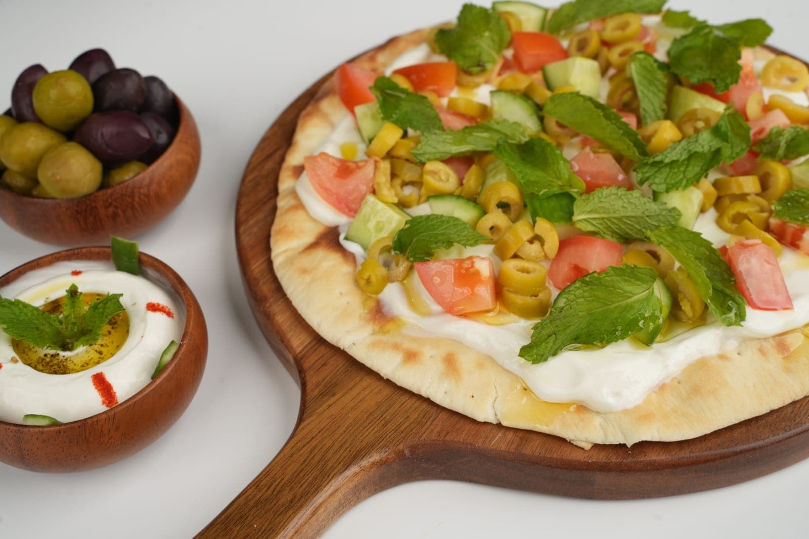 Labneh with Vegetables