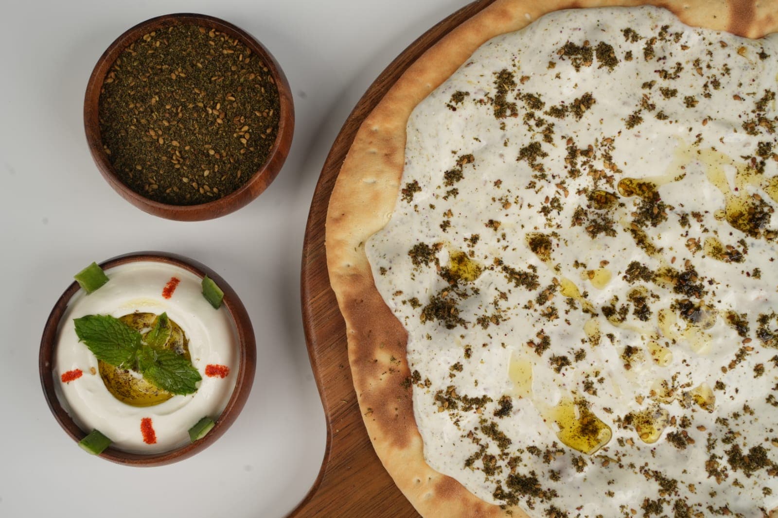 Labneh with Zaatar